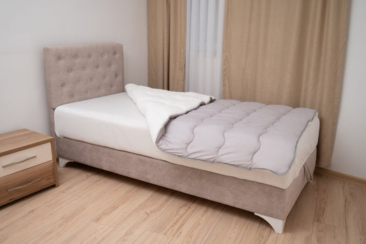 Frotir Prekrivač Sivi