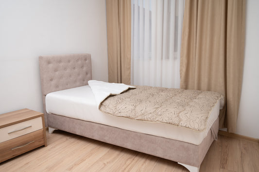 Frotir prekrivač  Bež elegancija