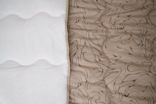 Frotir prekrivač  Bež elegancija