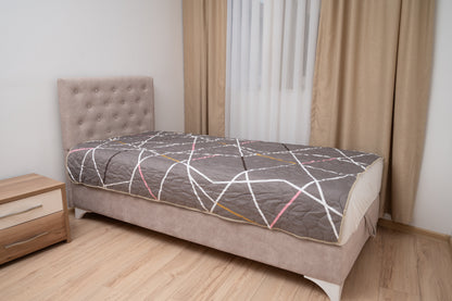 Frotir prekrivač – Siva Harmonija