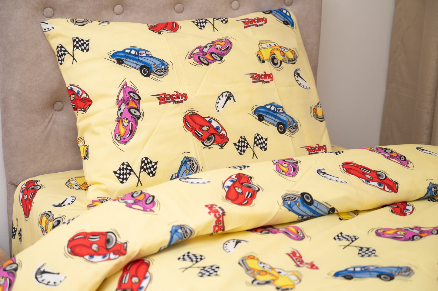 Dečija posteljina-AUTIĆI